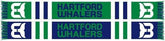 Ruffneck Scarf Hartford Whalers Hockey Scarf Vegas Golden Knights | Hockey Scarf | NHL