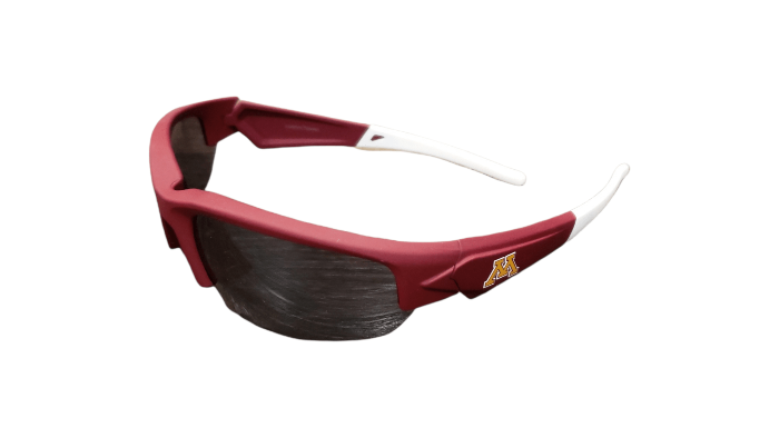 On The Mark Sunglasses University of Minnesota Sunglasses University of Minnesota Sunglasses. Maroon Gophers Golf Shades 