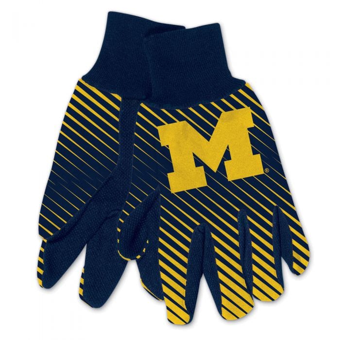 Michigan football new arrivals gloves youth