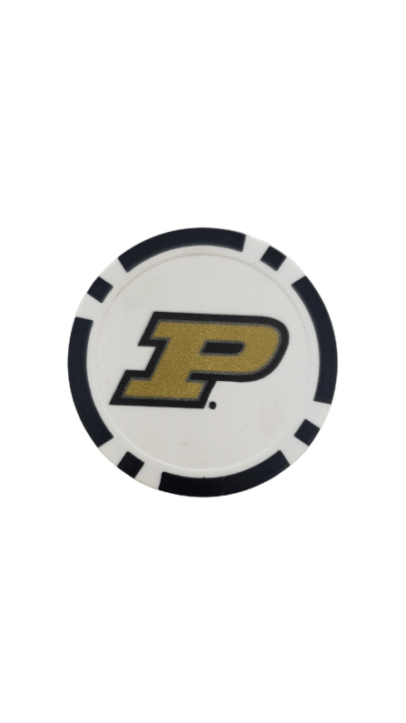 Purdue Poker Chip Marker Golf Gear - Available at Carrot Stick Sports