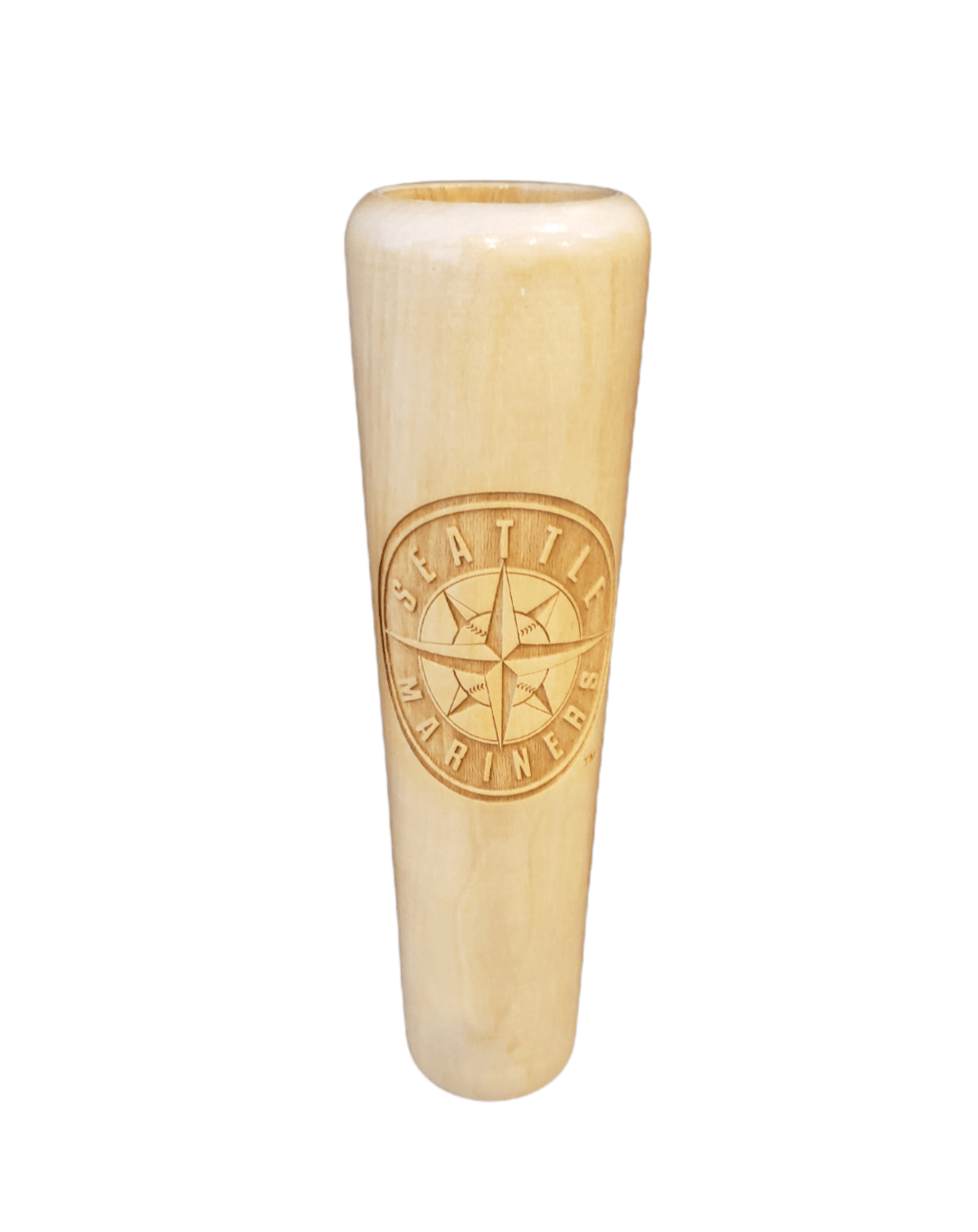 Seattle Mariners Baseball Bat Beer Mug with Compass Logo Beermug - Available at Carrot Stick Sports