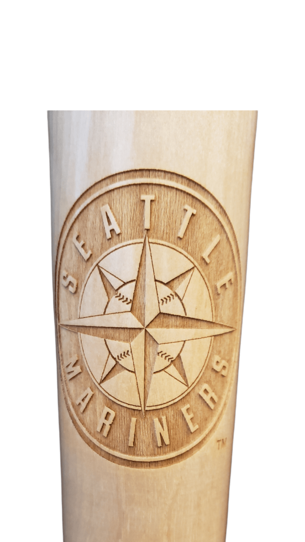 Seattle Mariners Baseball Bat Beer Mug with Compass Logo Beermug - Available at Carrot Stick Sports