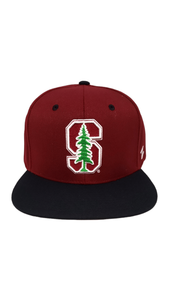 Stanford University Cardinal Snapback Hat with Tree Logo Hats - Available at Carrot Stick Sports