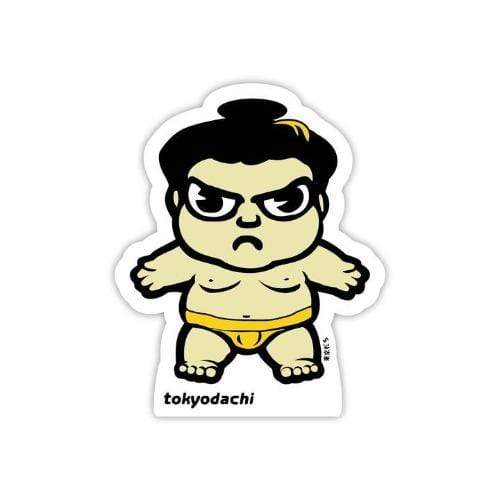 Sumo Wrestler Tokyo Dachi Sticker Sticker - Available at Carrot Stick Sports