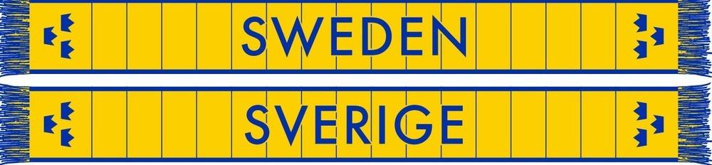 Sweden Soccer Scarf Scarf - Available at Carrot Stick Sports