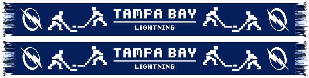 Tampa Bay Lightning 8 Bit Scarf Scarf - Available at Carrot Stick Sports