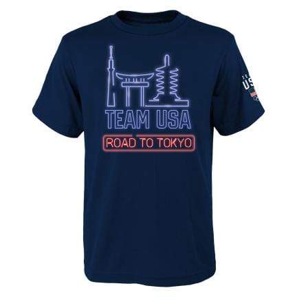 Team USA Neon Lights Youth Shirt Shirts - Available at Carrot Stick Sports