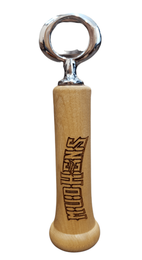 Toledo Mudhens Baseball Bat Handle Bottle Opener Bottle Opener - Available at Carrot Stick Sports