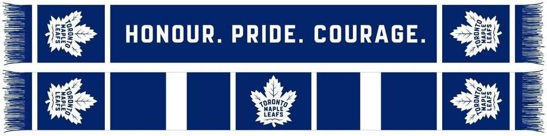 Toronto Maple Leafs Scarf - Home Jersey Scarf - Available at Carrot Stick Sports