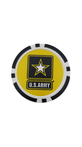 US Army Poker Chip Marker Golf Gear - Available at Carrot Stick Sports