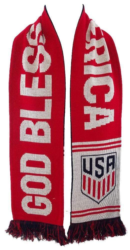 USSF God Bless America Scarf Scarf - Available at Carrot Stick Sports