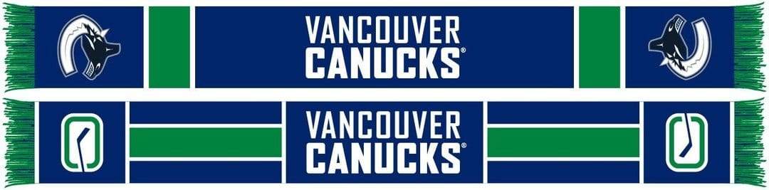 Vancouver Canucks Scarf - Home Jersey Scarf - Available at Carrot Stick Sports