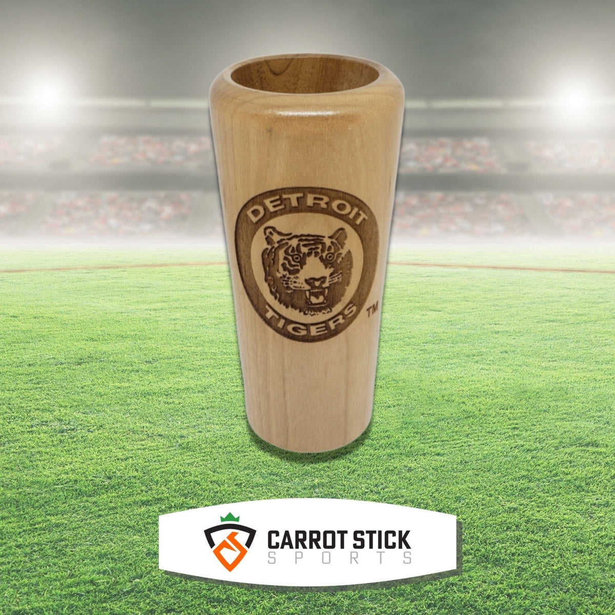 Vintage Detroit Tigers Baseball Bat Shortstop Mug Beermug - Available at Carrot Stick Sports