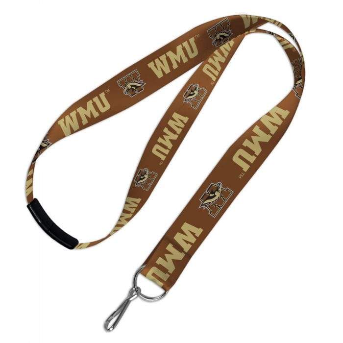 Western Michigan Broncos Breakaway Lanyard Keychains - Available at Carrot Stick Sports