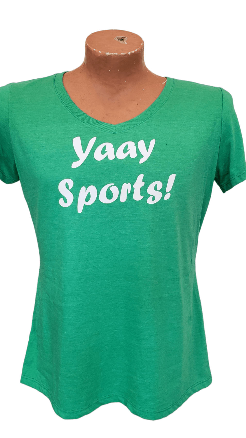 Yaay Sports V Neck T-Shirt Clothing - Available at Carrot Stick Sports