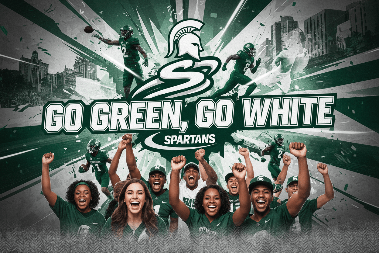 Michigan State Spartans Gear: Hats, Socks, Shirts & More for MSU Fans - Carrot Stick Sports