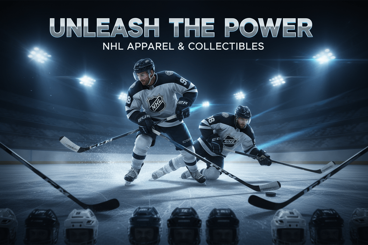 NHL Gear Galore: Score big with our collection of NHL hockey shirts, scarves, toys and more! - Carrot Stick Sports