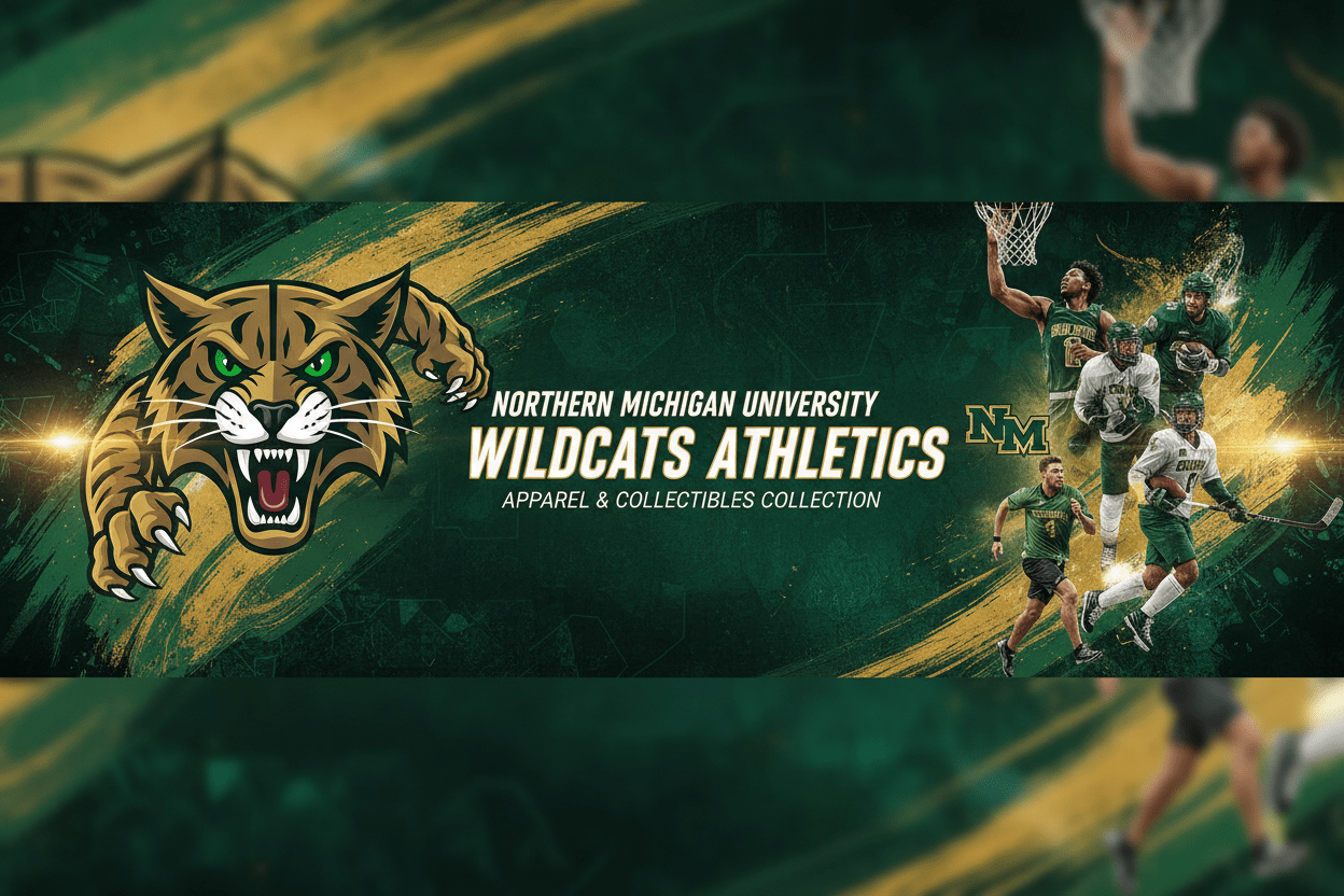 NMU Wildcat Pride: Northern Michigan University Hats, Socks, Cups & More! - Carrot Stick Sports