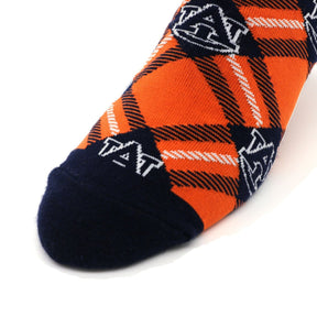Auburn Tartan Socks Socks - Available at Carrot Stick Sports
