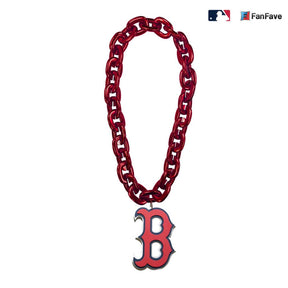 Boston Red Sox Fan Chain Necklace - Available at Carrot Stick Sports