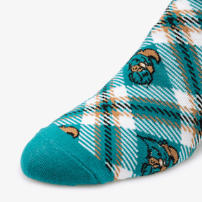 Coastal Carolina Tartan Socks Socks - Available at Carrot Stick Sports