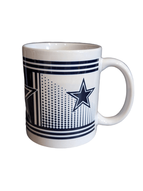 Dallas Cowboys Logo 11 oz Ceramic Coffee Mug Barware - Available at Carrot Stick Sports