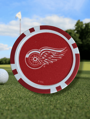 Detroit Red Wings Poker Chip Marker Golf Gear - Available at Carrot Stick Sports