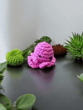 Hand Made Crochet Octopus Toys - Available at Carrot Stick Sports
