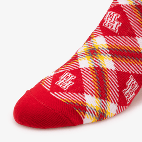 Houston Tartan Socks Socks - Available at Carrot Stick Sports