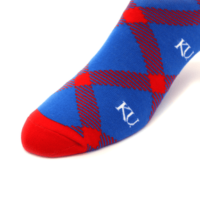 Kansas Tartan Socks Socks - Available at Carrot Stick Sports