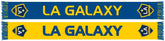 LA Galaxy Two Tone Soccer Scarf Scarf - Available at Carrot Stick Sports