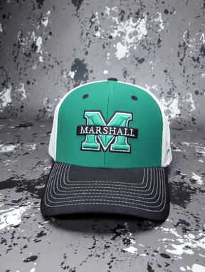 Marshall University Thundering Herd Mini Camp Stretch Fit Hat Hat - Available at Carrot Stick Sports