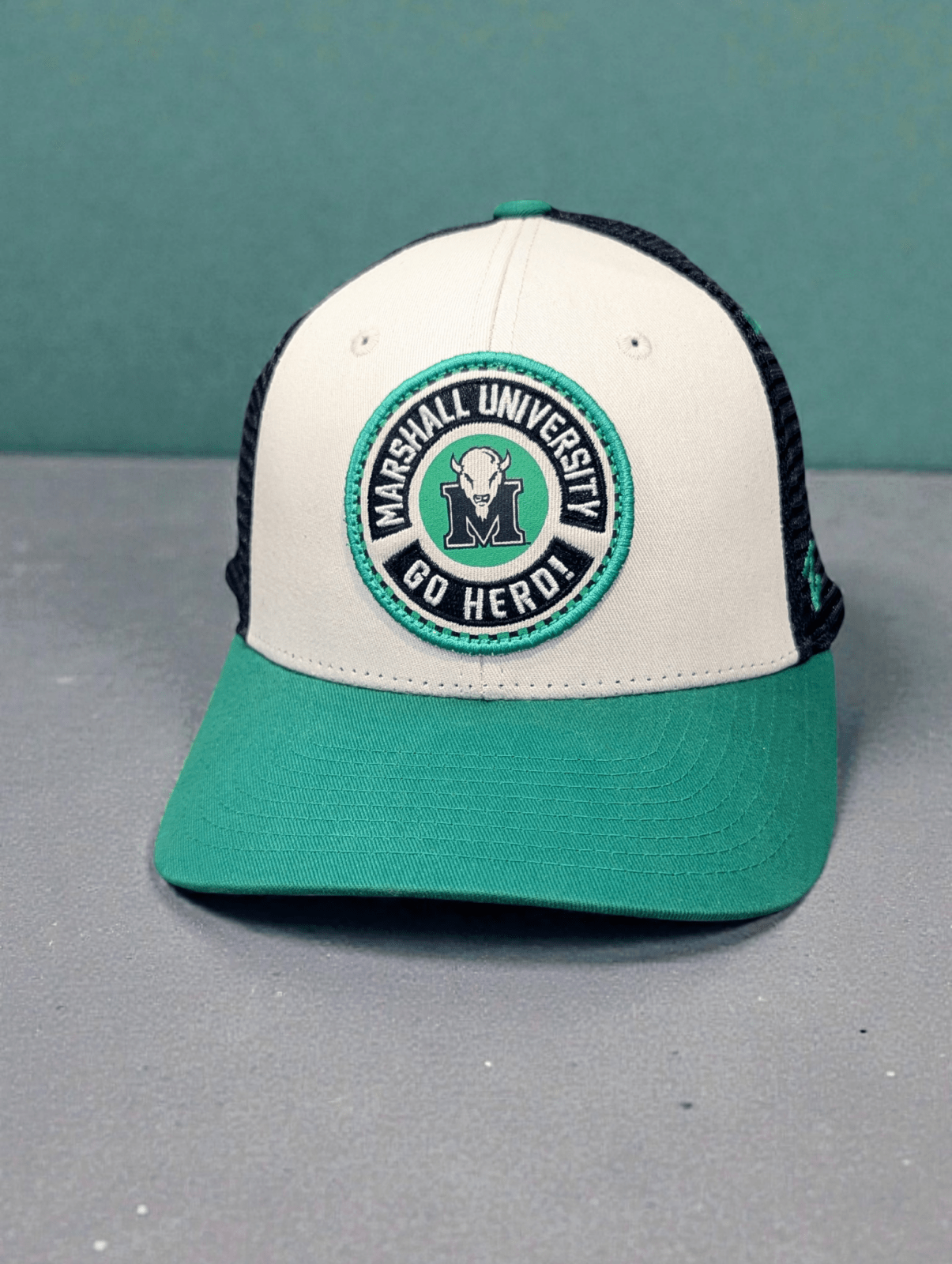 Marshall University Thundering Herd Trucker Hat Hat - Available at Carrot Stick Sports