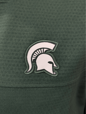 Michigan State 1/4 Zip Pullover Jacket Jacket - Available at Carrot Stick Sports