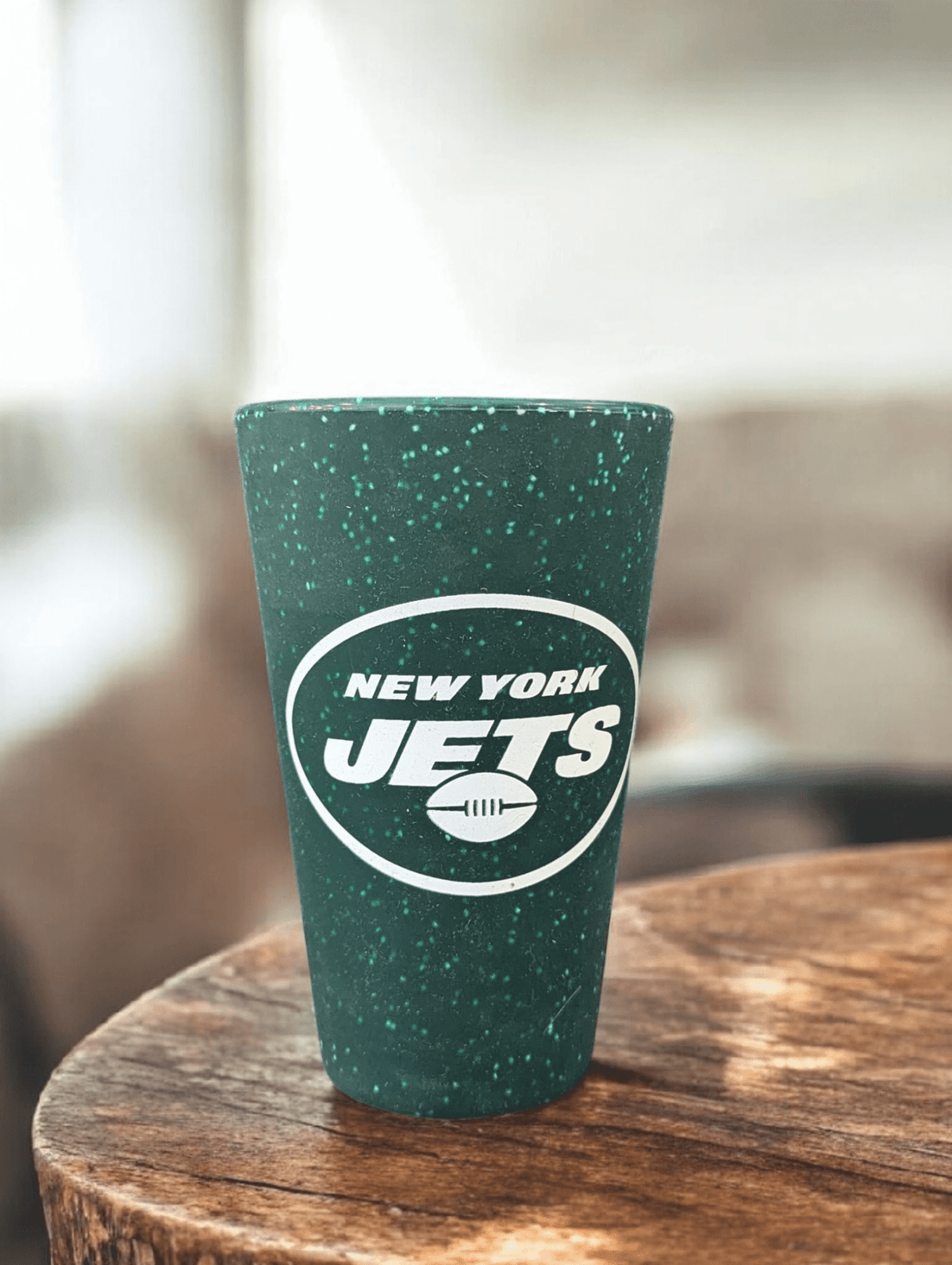 New York Jets Silicone Pint Glass Pint Glass - Available at Carrot Stick Sports