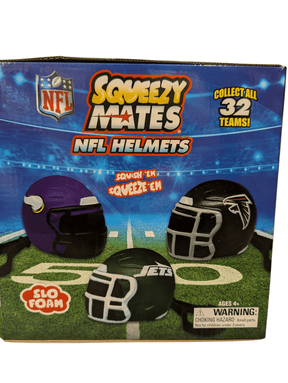 NFL Squeezy Helmet Blind Pack Toys - Available at Carrot Stick Sports