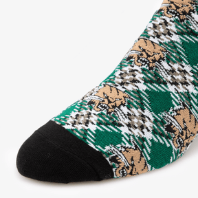 Ohio Tartan Socks Socks - Available at Carrot Stick Sports