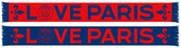 Paris Saint - Germain Love Paris Soccer Scarf - Available at Carrot Stick Sports