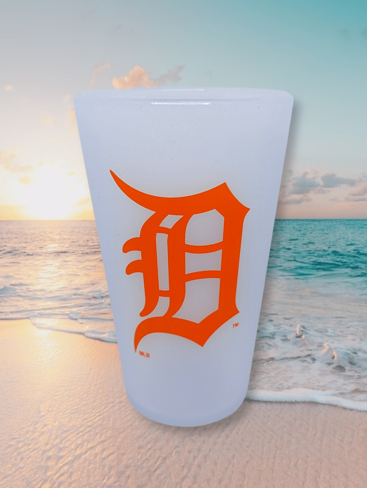 WinCraft Beermug Detroit Tigers Silicone Pint Glass