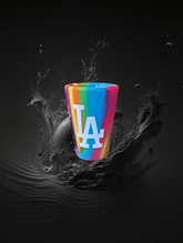 WinCraft Shot Glass Los Angeles Dodgers Silicone Shot Glass