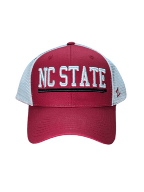 Zephyr Hat North Carolina State Upfront Adjustable "NC State" Hat
