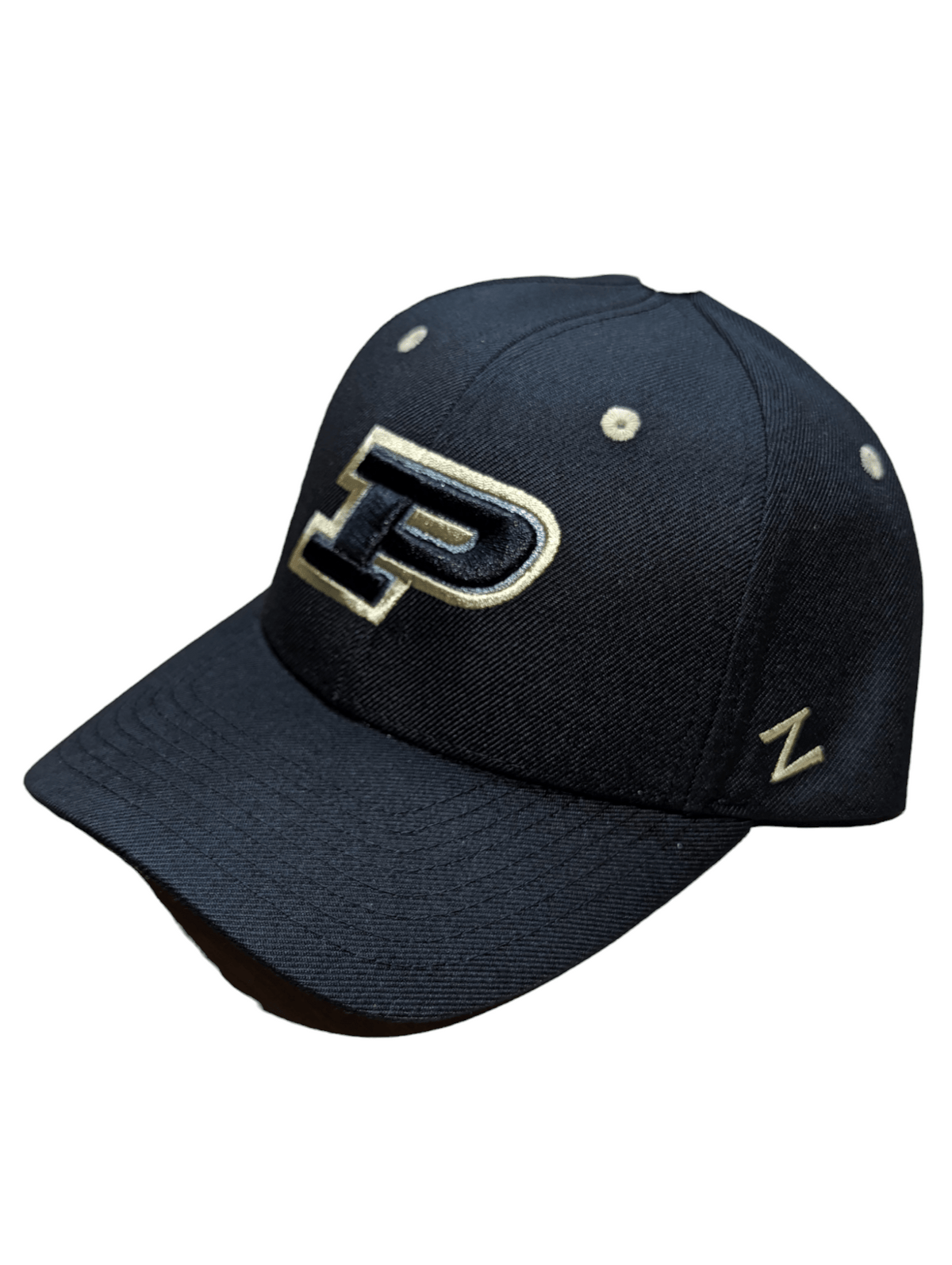 Zephyr Hat Purdue Adjustable Competitor Hat Black