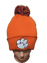 Zephyr Hat Clemson Orange Paw Knit Hat