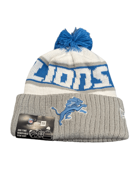 On The Mark Hat Detroit Lions Fleece Lined Winter Hats