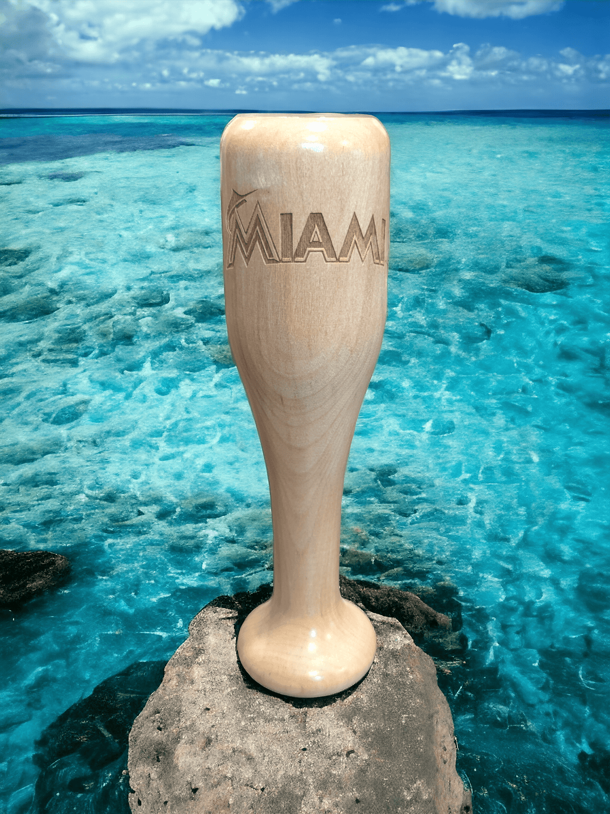 Dugout Mugs Barware Miami Marlins Wine Goblet