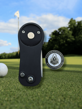Purdue Boilermakers Ball Mark Repair Tool Golf Gear - Available at Carrot Stick Sports