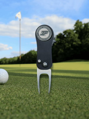 Purdue Boilermakers Ball Mark Repair Tool Golf Gear - Available at Carrot Stick Sports