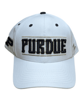 Purdue Boilermakers White Citadel Cap Hat - Available at Carrot Stick Sports
