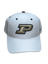Purdue Boilermakers White Competitor Ballcap Hat - Available at Carrot Stick Sports
