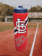 St Louis Cardinals Squeezy Water Bottle Barware - Available at Carrot Stick Sports